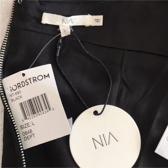 NIA L Lera Corset crop top satin crop top - Picture 11 of 13